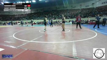 120 lbs Round Of 32 - Madison Jones, Westmoore Wresting vs Dagny Haskins, Norman North