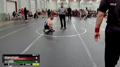 113 lbs Round 5 (8 Team) - CJ Caines, Mat Assassins vs Ethan Ritchey, Central York Wrestling Club