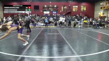 133 lbs Champ. Round 3 - Roman McWilliams, Montevallo vs Kadin McDonald, Truett-McConnell (Ga.)