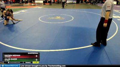 Quarterfinal - Hayden Neeman, Superior vs Kaleb Baker, St. Paul