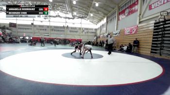 105 lbs Champ. Round 2 - Annabelle Rodriguez, College Park vs McKenzie Chen, Dougherty Valley