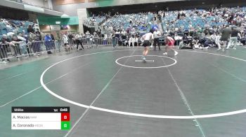 120 lbs Consi Of 16 #1 - Alijah Macias, Nampa vs Abraham Coronado, McQueen