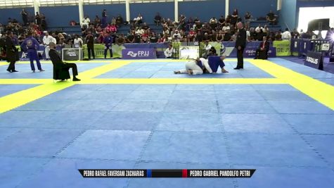 PEDRO RAFAEL FAVERSANI ZACHARIAS vs PEDRO GABRIEL PANDOLFO PETRI 2026 FPJJ Copa Grandes Mestres Etapa 1