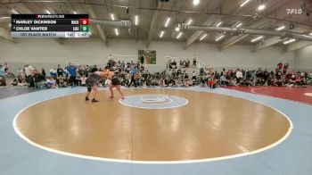 235 lbs 1st Place Match - Marley Dickinson, Natrona County vs Chloe Vawter, Little Axe