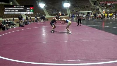 133 lbs Round 3 (10 Team) - Alexander Grabowski, Montreat College vs Adrian Morales, Life University NCWA