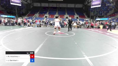 285 lbs Cons 16 #1 - Nick Hutchins, AZ vs Jackson Barnhart, IL