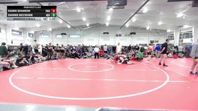 285 lbs Quarterfinal - Kaden Shannon, Pheonix Wrestling-Blue-HS vs Zander McCrobie, Aquinas-HS