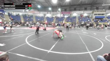 123 lbs Consi Of 8 #2 - Kimber Baker, No Team vs Sadie Schomp, No Team