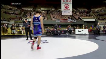 Champ. Round 3 - Michael Perez, Firebaugh High School Wrestling vs Brayden Carson, Monster Garage Wrestling