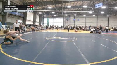 126 lbs Rr Rnd 1 - Tavin Shaffer, Superior Elite - HSB vs Ahmed Shabazz, Claw & Conquer - HSB