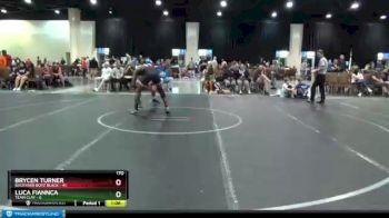 170 lbs Round 3 (8 Team) - Brycen Turner, Backyard Boyz Black vs Luca Fiannca, Team Clay