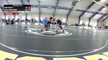 285 lbs Cons. Round 2 - Billy Hoelscher, Unattached - Kent State vs Mike Millin, Ashland