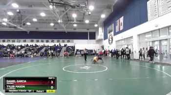 126 lbs Cons. Round 5 - Tyler Mason, La Mirada vs Daniel Garcia, Sonora