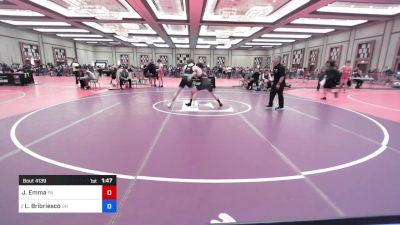 150 lbs Quarterfinal - Joshua Emma, Pa vs Liam Bribriesco, Oh