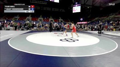 165 lbs Cons. Rd Of 32 - Tyler Abell, MO vs Grady Weinbrenner, MN