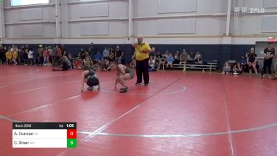 130.2-139 lbs Quarterfinal - Anna Duncan, PA vs Ciara Riner, WV