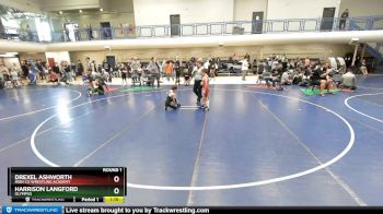 53-56 lbs Round 1 - Harrison Langford, Olympus vs Drexel Ashworth, Iron Co Wrestling Academy