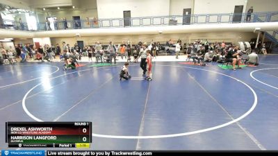 53-56 lbs Round 1 - Harrison Langford, Olympus vs Drexel Ashworth, Iron Co Wrestling Academy