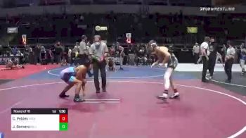 123 lbs Round Of 16 - Christian Pebley, Apex Wr Ac vs Jose Romero, Dallas Mat Club