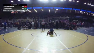 106 3A 5th Place Match - Eli Valdez, Park Vista Community vs Alzider Ortiz, George M. Steinbrenner