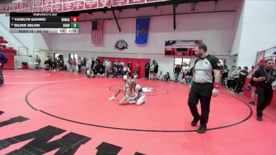 HS 100 lbs 3rd Place Match - Yadelyn Gavirio, Dumas vs Silver Belvin, SHAWNEE