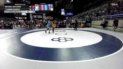 157 lbs Cons. Rd Of 32 - Michael Galloway, WI vs Londen Murphy, OH
