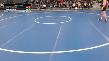 141 lbs Cons. Round 4 - Luke Koenen, Augustana (SD) vs Karstyn Lhotak, Northern State