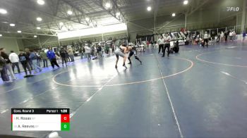 195 lbs Cons. Round 3 - Aaron Reeves, Fruita vs Hector Rosas, Stallions Wrestling Club