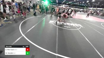 137 lbs Semifinal - Drake Morrison, Brothers Of Steel vs Wesley Hayden, Bay Area Dragons