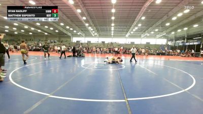 145 lbs Rr Rnd 1 - Ryan Radliff, Hammer Wrestling Club vs Matthew Esposito, North Hunterdon Wrestling Club