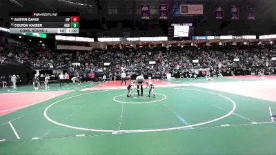 55 lbs Cons. Round 2 - Austin Davis, JRP1 vs Colton Kaiser, HCW3
