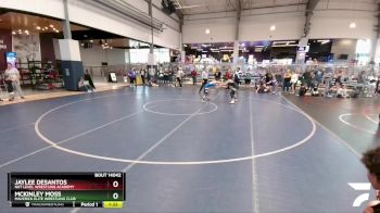 98 lbs Semifinal - Mckinley Moss, Maverick Elite Wrestling Club vs Jaylee DeSantos, NXT Level Wrestling Academy