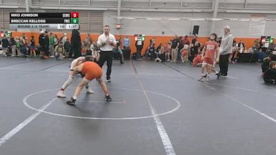 80 lbs Round 2 (4 Team) - Breccan Kellogg, Pursuit WC vs Niko Johnson, Capital City WC