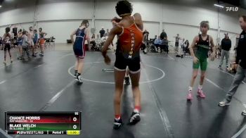 92 lbs Semis (4 Team) - Blake Welch, PA Alliance vs Chance Morris, Mat Warriors