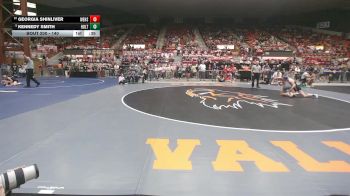 140 lbs Cons. Round 1 - Georgia Shinliver, Wellington HS vs Kennedy Smith, Holton HS