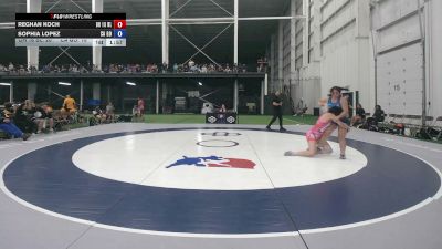 170 lbs Reghan Koch, Ohio Blue vs Sophia Lopez, California Gold