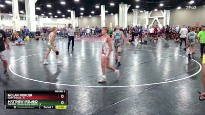 113 lbs Round 3 (16 Team) - Matthew Ireland, Florida Young Gunslingers vs Nolan Mercer, Iowa Gables