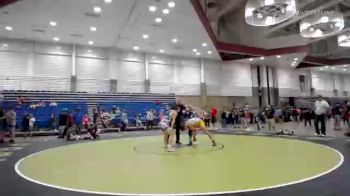 155 lbs Champ. Round 3 - Bryce Lowery, Roncalli Wrestling Foundation vs Ethan Sentelle, Warhawk Wrestling