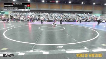 55 lbs Quarterfinal - Joey Garcia, Shaler Area vs Armani Castaneda, Top Rank