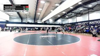 149 lbs Quarterfinal - Elijah Brosius, Pitt-Johnstown Unattached vs Zachary Vera, New Jersey City University