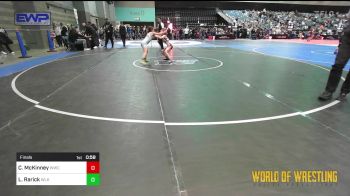 85 lbs Final - Chanlee McKinney, Woodland Wrestling Club vs Losa Nau Rarick, Westlake