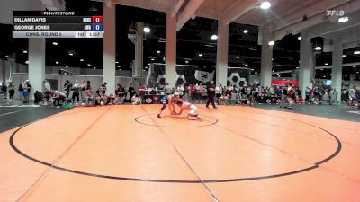 65 lbs Cons. Round 5 - Dillan Davis, Sweet Home High School Wrestling vs George Jones, Askren Wrestling Academy