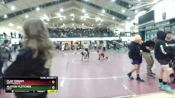 70 lbs Cons. Round 5 - Clay Oxnam, New Plymouth vs Alston Fletcher, Kuna