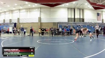 108 lbs Quarterfinal - Kara-Lynn Dover, Roundtree Wrestling Academy vs Moriah Morphet, Indian Creek Wrestling Club