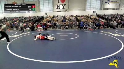 124 lbs Champ. Round 1 - Kevin Mikhaylov, Black Dirt Wrestling Club vs Jayden Miesch, Club Not Listed