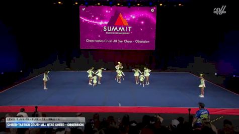 Cheer-tastics Crush All Star Cheer - Obsession [2026 L2 Junior - Flex - D2 - Small A] 2026 The D2 Summit