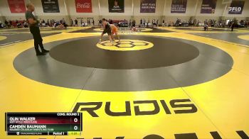 139 lbs Cons. Round 2 - Camden Baumann, Maurer Coughlin Wrestling Club vs Olin Walker, Izzy Style Wrestling