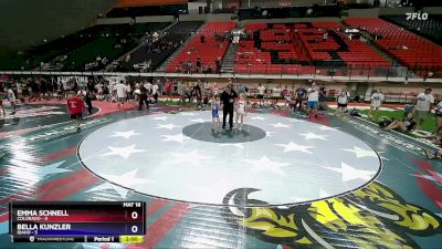 65 lbs Round 1 (8 Team) - Emma Schnell, Colorado vs Bella Kunzler, Idaho