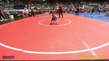 52 lbs Consi Of 8 #2 - Brody Boyd, Team Tulsa Wrestling Club vs Evan Yutko, Mat Assassins