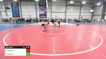 132 lbs Round Of 64 - Noah Gregory, FL vs Gavin Mundy, DE